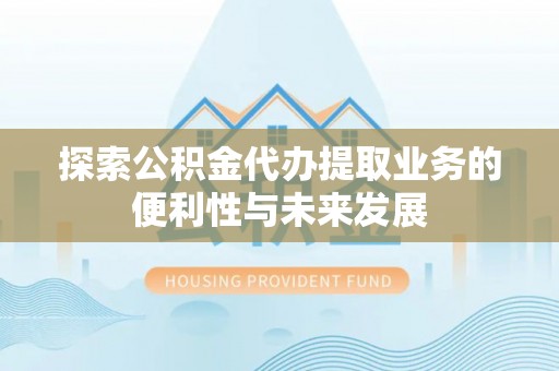 克孜勒苏探索公积金代办提取业务的便利性与未来发展