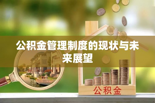 克孜勒苏公积金管理制度的现状与未来展望